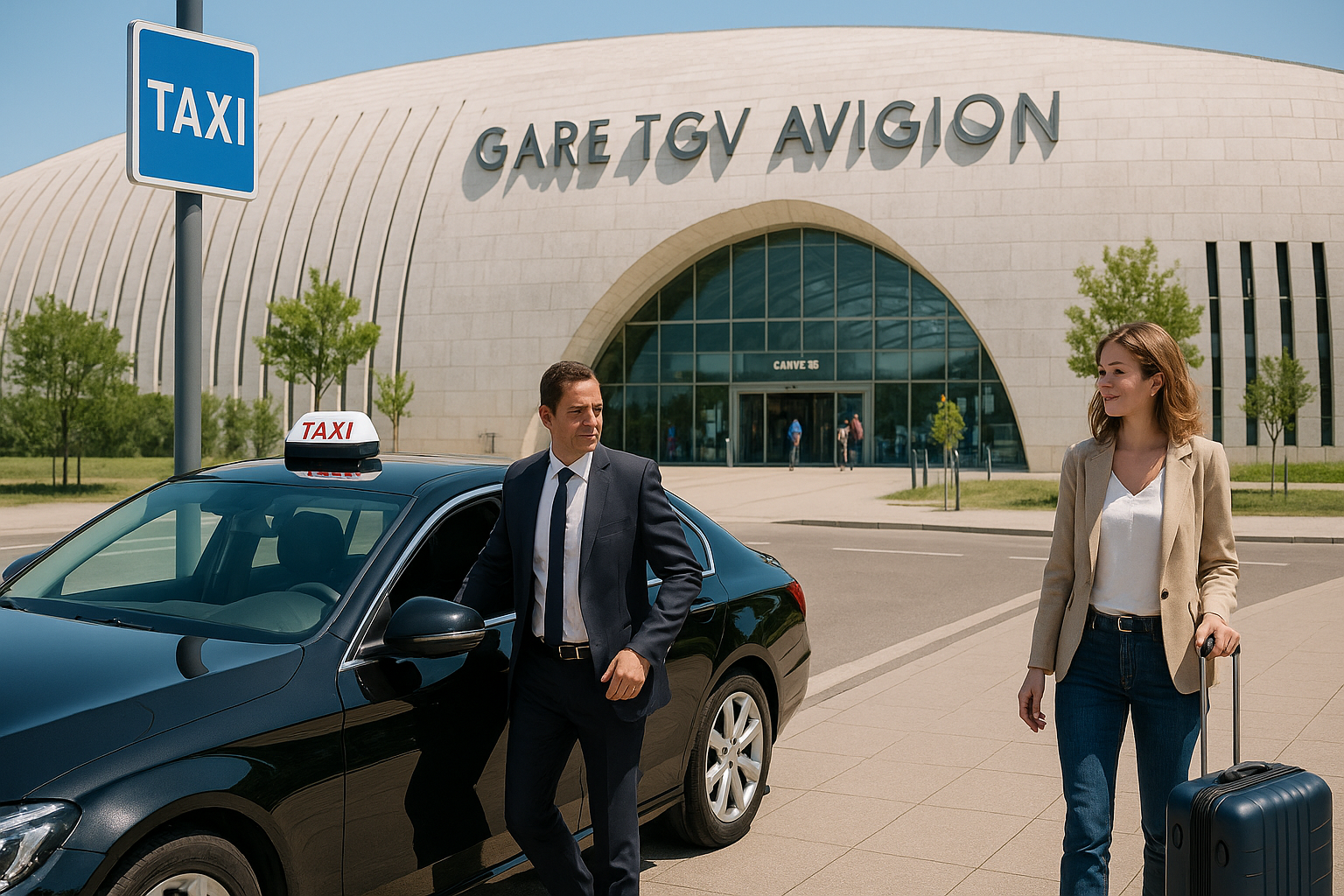 taxi gare avignon tgv