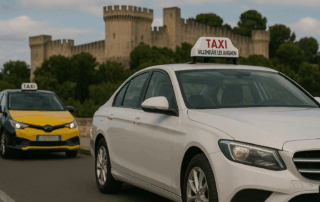 taxi villeneuve les avignon