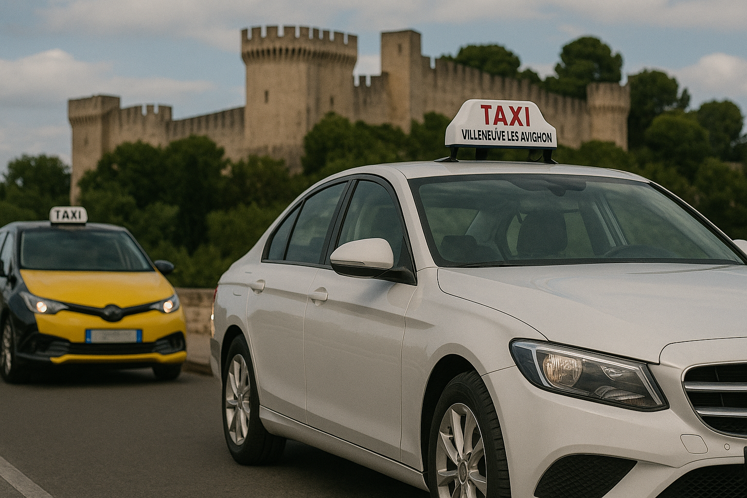 taxi villeneuve les avignon