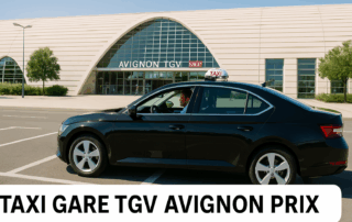 taxi gare tgv avignon prix